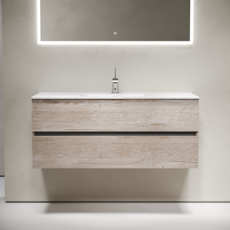 Тумба под раковину Sancos Urban UR120-1EG 120х50 подвесная цвет коричневый